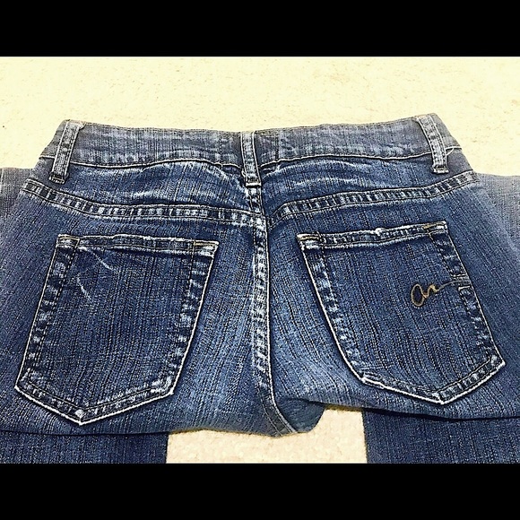 🔥EUC AMERICAN RAG PREMIUM DISTRESSED DENIM VERY CUTE BOOT CUT SEXY FIT WORN 1X - Picture 11 of 16